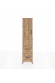 Hyperion Dolap 2 Raflı 2 Çekmeceli Tek Askılı 44x44x195 - S58M019V9B