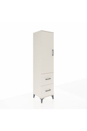 Hyperion Dolap 4 Raflı 2 Çekmeceli Tek Kapaklı 44x44x195 - S58M020V1B