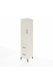 Hyperion Dolap 4 Raflı 2 Çekmeceli Tek Kapaklı 44x44x195 - S58M020V1B