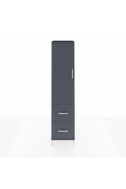Hyperion Dolap 4 Raflı 2 Çekmeceli Tek Kapaklı 44x44x195 - S58M020V5B