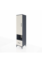 Hyperion Dolap 3 Raflı Tek Çekmeceli Tek Askılı 44x44x195 - S58M022V4B