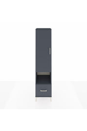 Hyperion Dolap 3 Raflı Tek Çekmeceli Tek Askılı 44x44x195 - S58M022V5B