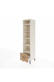 Hyperion Dolap 5 Raflı Tek Çekmeceli 44x44x195 - S58M024V3B