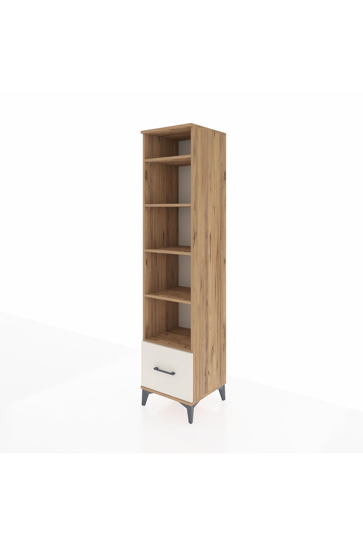 Hyperion Dolap 5 Raflı Tek Çekmeceli 44x44x195 - S58M024V7B