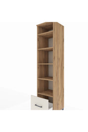 Hyperion Dolap 5 Raflı Tek Çekmeceli 44x44x195 - S58M024V7B
