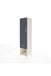 Hyperion Dolap 2 Raflı Tek Çekmeceli Tek Askılı 44x44x195 - S58M025V2B