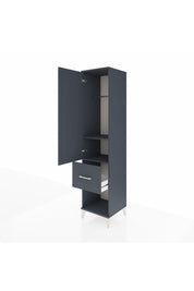 Hyperion Dolap 2 Raflı Tek Çekmeceli Tek Askılı 44x44x195 - S58M025V5B