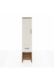 Hyperion Dolap 2 Raflı Tek Çekmeceli Tek Askılı 44x44x195 - S58M025V7B