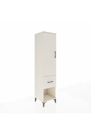 Hyperion Dolap 4 Raflı Tek Çekmeceli Tek Kapaklı 44x44x195 - S58M026V1B