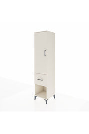 Hyperion Dolap 4 Raflı Tek Çekmeceli Tek Kapaklı 44x44x195 - S58M026V1B