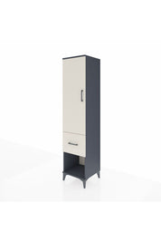 Hyperion Dolap 4 Raflı Tek Çekmeceli Tek Kapaklı 44x44x195 - S58M026V4B