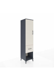 Hyperion Dolap 4 Raflı Tek Çekmeceli Tek Kapaklı 44x44x195 - S58M026V4B