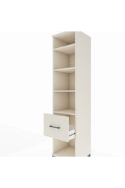 Hyperion Dolap 4 Raflı Tek Çekmeceli 44x44x195 - S58M027V1B