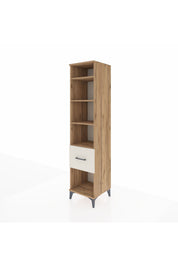 Hyperion Dolap 4 Raflı Tek Çekmeceli 44x44x195 - S58M027V7B