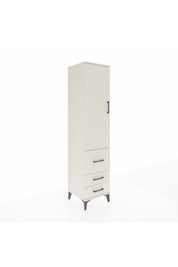 Hyperion Dolap 2 Raflı 3 Çekmeceli Tek Askılı 44x44x195 - S58M028V1B