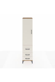 Hyperion Dolap 2 Raflı 3 Çekmeceli Tek Askılı 44x44x195 - S58M028V7B