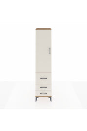 Hyperion Dolap 4 Raflı 3 Çekmeceli Tek Kapaklı 44x44x195 - S58M029V7B