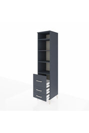 Hyperion Dolap 4 Raflı 3 Çekmeceli 44x44x195 - S58M030V5B