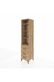 Hyperion Dolap 4 Raflı 3 Çekmeceli 44x44x195 - S58M030V9B