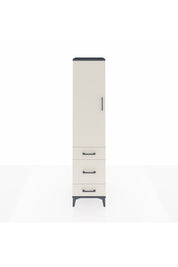 Hyperion Dolap 2 Raflı 3 Çekmeceli Tek Askılı 44x44x195 - S58M031V4B