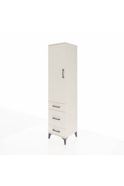 Hyperion Dolap 4 Raflı 3 Çekmeceli Tek Kapaklı 44x44x195 - S58M032V1B