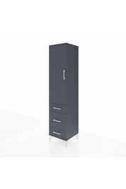 Hyperion Dolap 4 Raflı 3 Çekmeceli Tek Kapaklı 44x44x195 - S58M032V5B