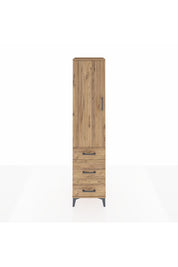 Hyperion Dolap 4 Raflı 3 Çekmeceli Tek Kapaklı 44x44x195 - S58M032V9B