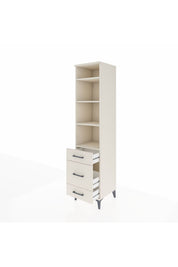 Hyperion Dolap 4 Raflı 3 Çekmeceli 44x44x195 - S58M033V1B