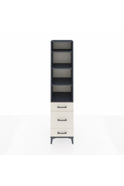 Hyperion Dolap 4 Raflı 3 Çekmeceli 44x44x195 - S58M033V4B