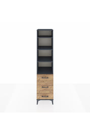 Hyperion Dolap 4 Raflı 3 Çekmeceli 44x44x195 - S58M033V6B