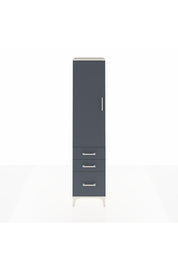 Hyperion Dolap 2 Raflı 3 Çekmeceli Tek Askılı 44x44x195 - S58M034V2B