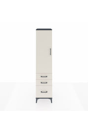 Hyperion Dolap 2 Raflı 3 Çekmeceli Tek Askılı 44x44x195 - S58M034V4B