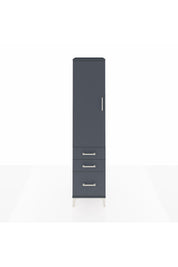Hyperion Dolap 2 Raflı 3 Çekmeceli Tek Askılı 44x44x195 - S58M034V5B