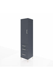 Hyperion Dolap 2 Raflı 3 Çekmeceli Tek Askılı 44x44x195 - S58M034V5B