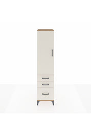 Hyperion Dolap 2 Raflı 3 Çekmeceli Tek Askılı 44x44x195 - S58M034V7B