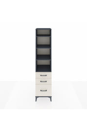 Hyperion Dolap 4 Raflı 3 Çekmeceli 44x44x195 - S58M036V4B