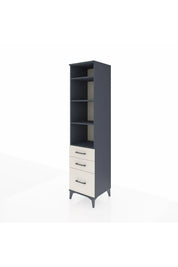 Hyperion Dolap 4 Raflı 3 Çekmeceli 44x44x195 - S58M036V4B