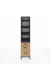 Hyperion Dolap 4 Raflı 3 Çekmeceli 44x44x195 - S58M036V6B