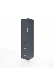 Hyperion Dolap Tek Raflı 3 Çekmeceli Tek Askılı 44x44x195 - S58M037V5B