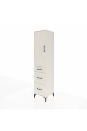 Hyperion Dolap 3 Raflı 3 Çekmeceli Tek Kapaklı 44x44x195 - S58M038V1B