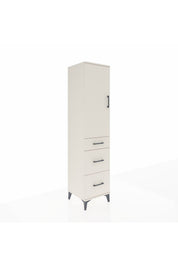 Hyperion Dolap 3 Raflı 3 Çekmeceli Tek Kapaklı 44x44x195 - S58M038V1B