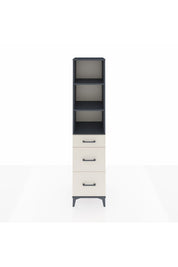 Hyperion Dolap 3 Raflı 3 Çekmeceli 44x44x195 - S58M039V4B