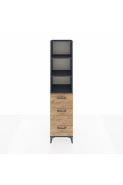 Hyperion Dolap 3 Raflı 3 Çekmeceli 44x44x195 - S58M039V6B