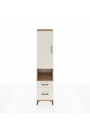 Hyperion Dolap 2 Raflı 2 Çekmeceli Tek Askılı 44x44x195 - S58M040V7B