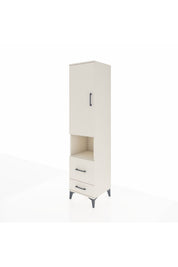 Hyperion Dolap 2 Raflı 2 Çekmeceli Tek Askılı 44x44x195 - S58M043V1B