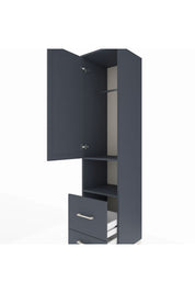 Hyperion Dolap 2 Raflı 2 Çekmeceli Tek Askılı 44x44x195 - S58M043V5B