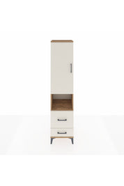 Hyperion Dolap 2 Raflı 2 Çekmeceli Tek Askılı 44x44x195 - S58M043V7B