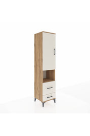 Hyperion Dolap 2 Raflı 2 Çekmeceli Tek Askılı 44x44x195 - S58M043V7B