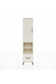 Hyperion Dolap 3 Raflı Tek Çekmeceli Tek Askılı 44x44x195 - S58M045V1B