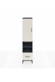 Hyperion Dolap 5 Raflı Tek Çekmeceli Tek Kapaklı 44x44x195 - S58M046V4B